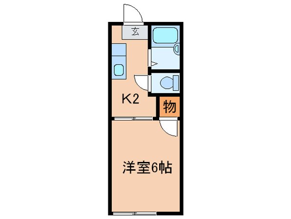 イースピア浅川の物件間取画像